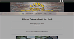 Desktop Screenshot of landis-store.com
